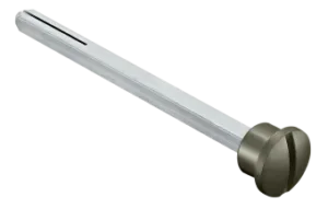 Четырехгранник LUX-SPINDLE-WC 110 ANT 110мм с кнопкой, цвет антрацит