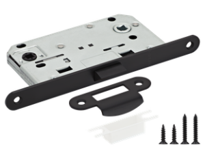 Защелка дверная RUCETTI RP1895 BL цвет - черный